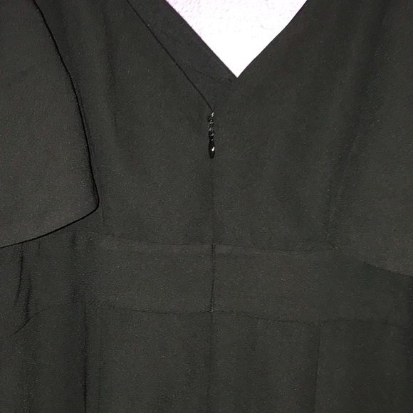 Ann Taylor Cold-Shoulder V-Neck Dress - Picture 2 of 7